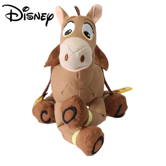 25CM Toy Story New Woody Sheriff Bass Bullseye Stuffed Animals Cute Horse Cartoon Plush Doll Birthday Gift For Kids Plush Toy