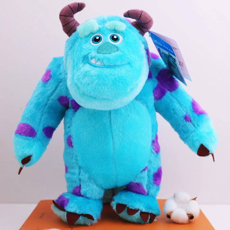 30cm Disney Monsters University Plush Toy Mike Wazowski & Sullivan Dolls Kawaii Monster Inc Stuffed Animals Set For Boys Gift