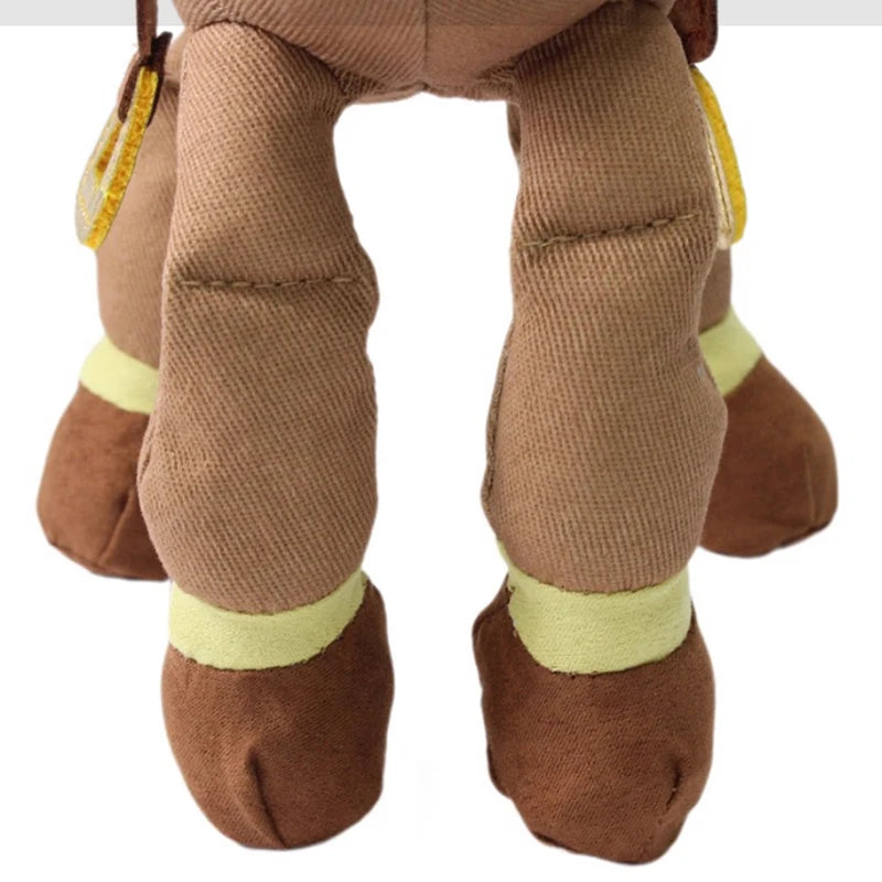 25CM Toy Story New Woody Sheriff Bass Bullseye Stuffed Animals Cute Horse Cartoon Plush Doll Birthday Gift For Kids Plush Toy