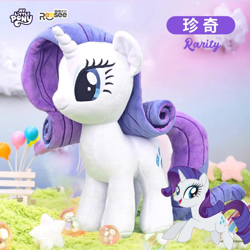 HQ My Little Pony Plush Toys Twilight Sparkle Pinkie Pie Rarity Fluttershy Applejack Rainbow Dash Stuffed Doll Kid Xmas Gift