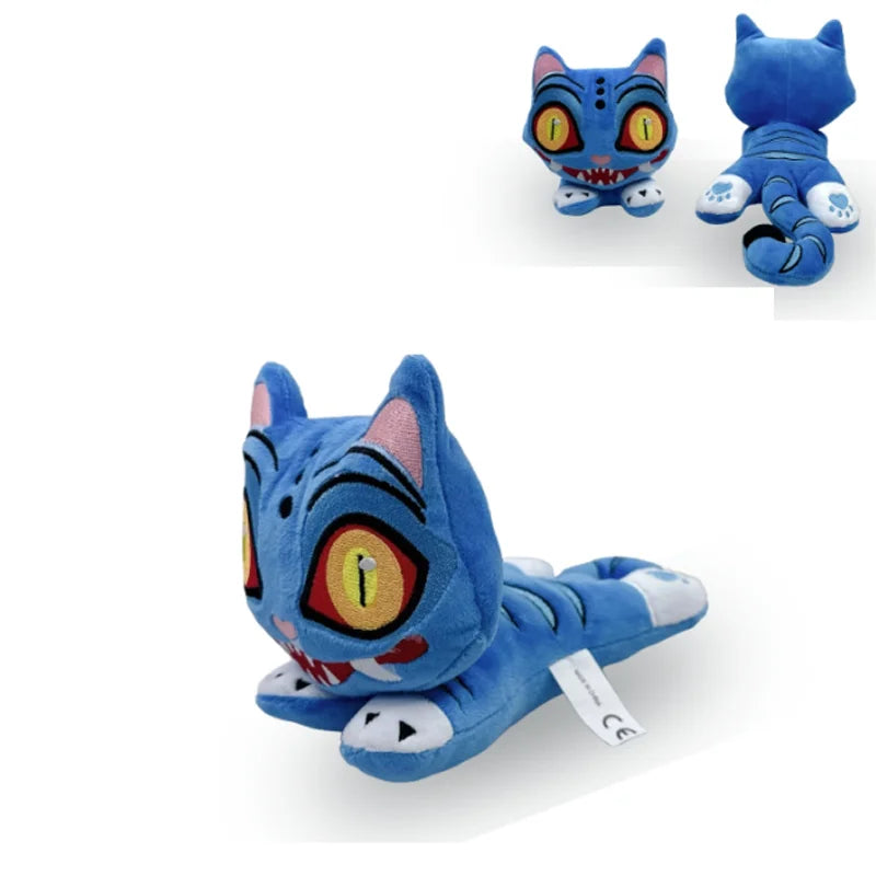 Anime Kpop Demons Hunters Plush Cute Purple Tiger Black Hat Magpie With 3 Eyes Monster Hunt Girl Group Stuffed For Fans Gifts