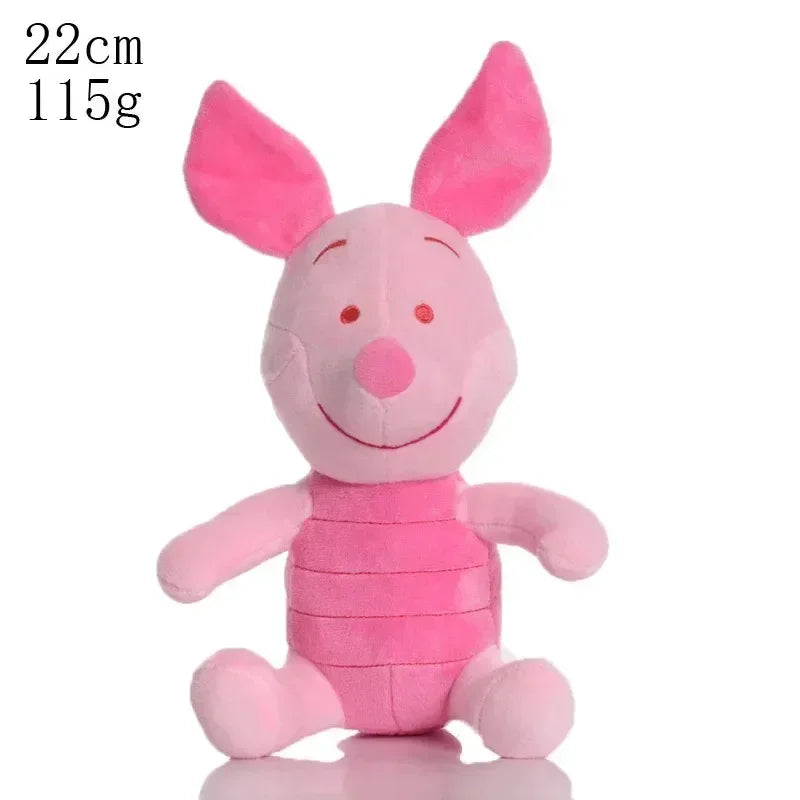 21-25cm Hot Disney Cartoon Figure Cute Animal Qi-ear Donkey Pijie Winnie The Pooh Tigger Toy Doll Children Room Ornament Gift