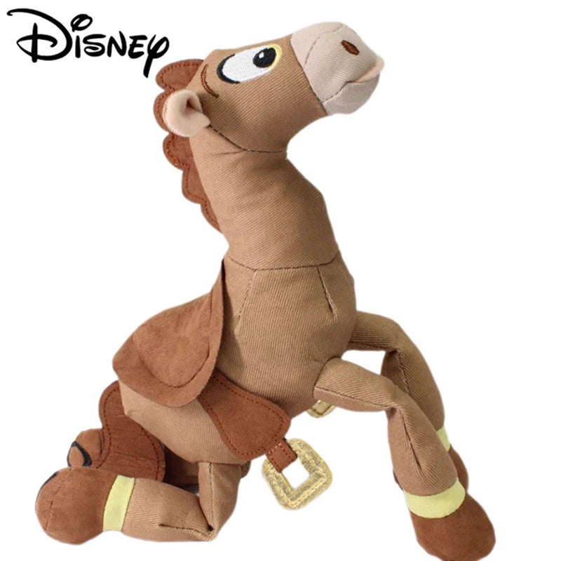 25CM Toy Story New Woody Sheriff Bass Bullseye Stuffed Animals Cute Horse Cartoon Plush Doll Birthday Gift For Kids Plush Toy