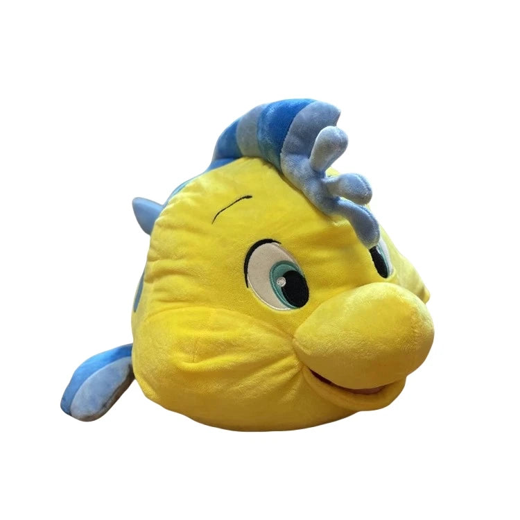 1piece 40cm Disney princess The Little Mermaid Ariel princess and flounder Stuffed Soft Toys The Mermaid plush dolls