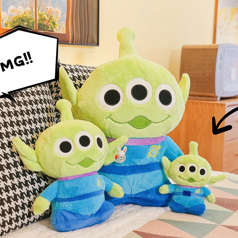 Disney Three Eyed Monster Plush Toy Anime Story Alien Character Model Three Eyed Monster Doll Cute Christmas Birthday Gift