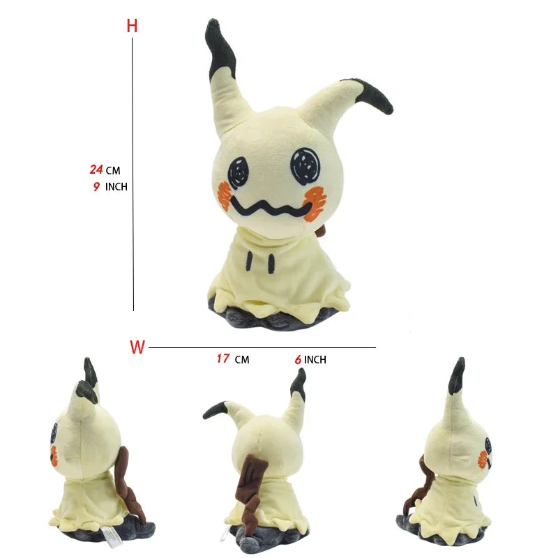 Mimikyu Plush Toys Collectible Soft Plushies Cos Mimikyu Stuffed Animal Cute Cartoon Character Dolls All Star Collection Gifts
