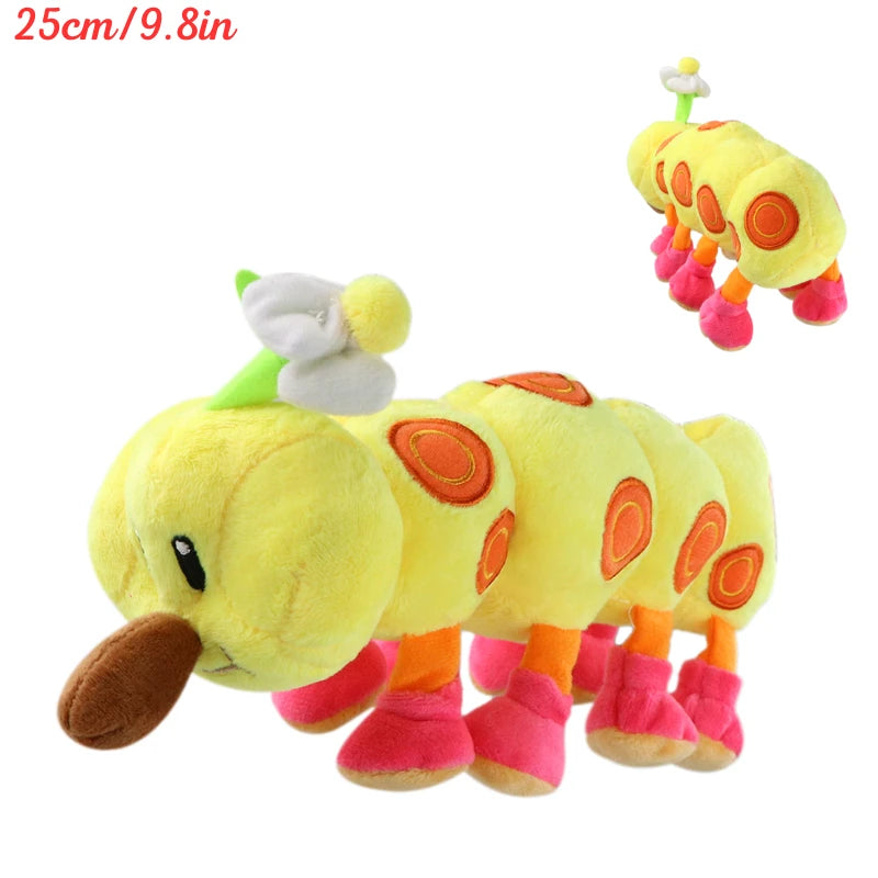 Kawaii Mario Luigi Green Yoshi Super Star Plush Toys Keychain Cute Triple Bananas Ice Fire Flowers Anime Peluche Dolls Pandents