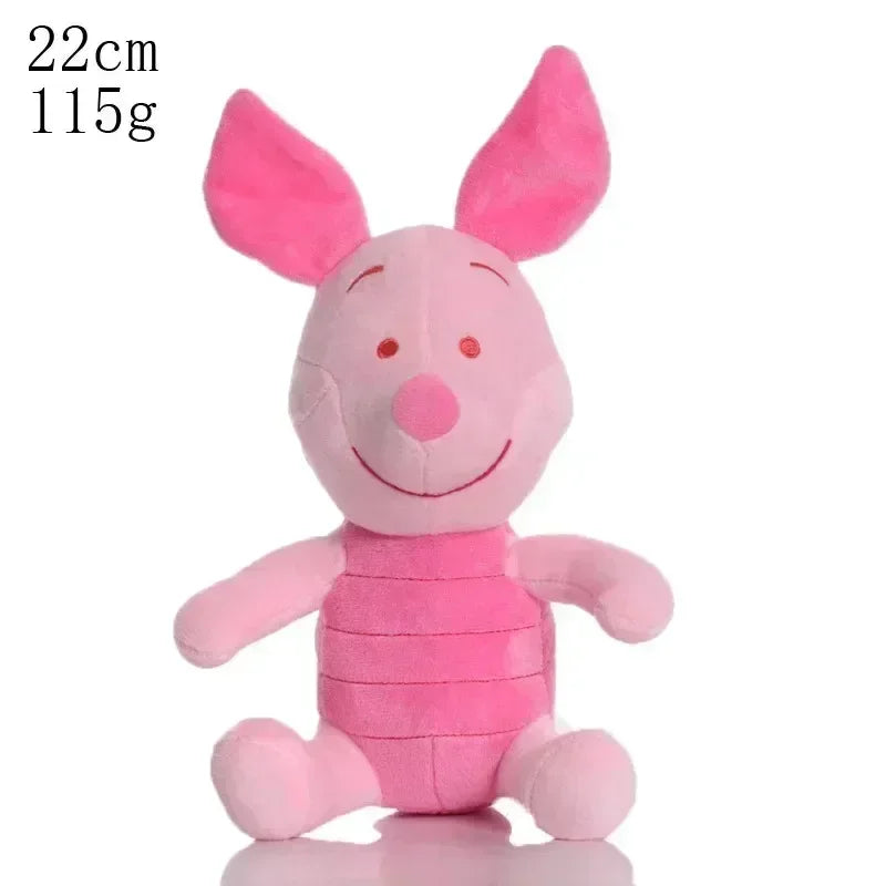 21-25cm Hot Disney Cartoon Figure Cute Animal Qi-ear Donkey Pijie Winnie The Pooh Tigger Toy Doll Children Room Ornament Gift