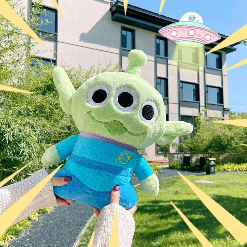 Disney Three Eyed Monster Plush Toy Anime Story Alien Character Model Three Eyed Monster Doll Cute Christmas Birthday Gift