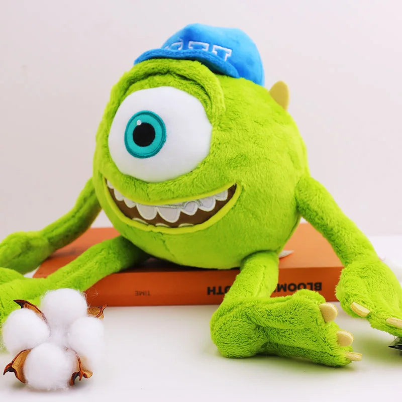 30cm Disney Monsters University Plush Toy Mike Wazowski & Sullivan Dolls Kawaii Monster Inc Stuffed Animals Set For Boys Gift