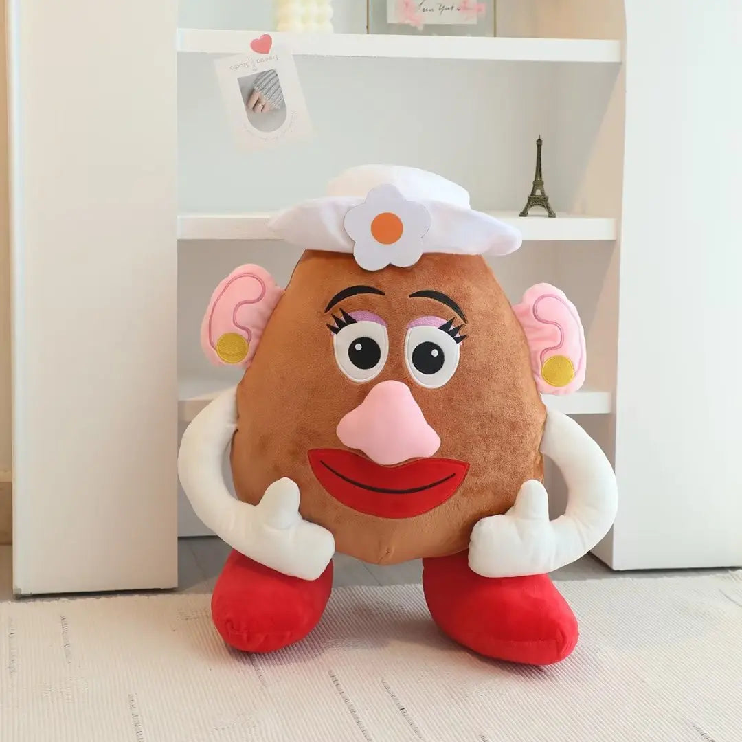 Cute Mr And Mrs Potato Head Plush Toy Lovely Stuffed Toy Story Anime Plushies Sleeping Doll Pillow Blanket Nap Xmas Gifts Girl