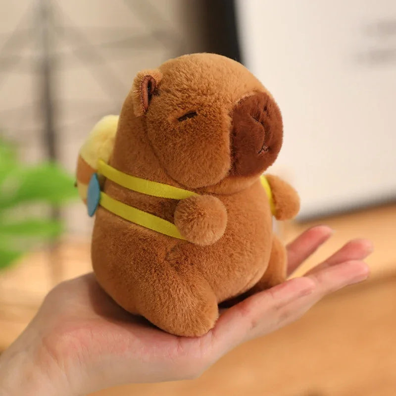 24 Styles Capybara Cosplay Pikachu Plush Toy Capibala Pendant Keychain Disney Stitch Sanrio Kuromi Stuffed Doll Bag Decor Gift