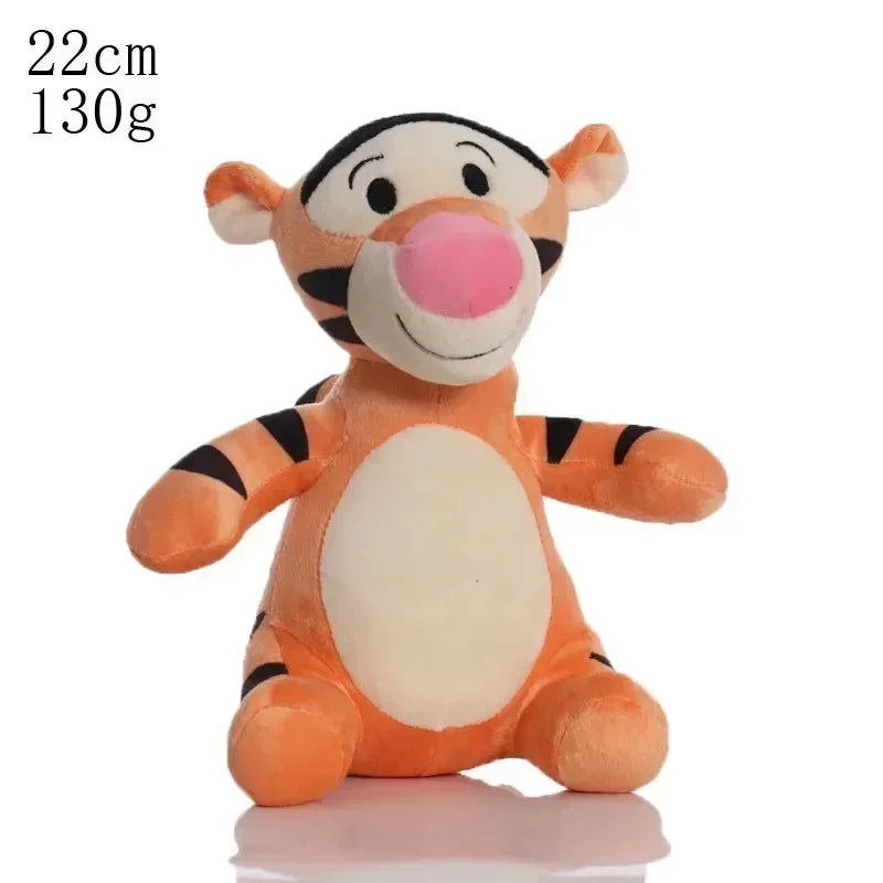 21-25cm Hot Disney Cartoon Figure Cute Animal Qi-ear Donkey Pijie Winnie The Pooh Tigger Toy Doll Children Room Ornament Gift