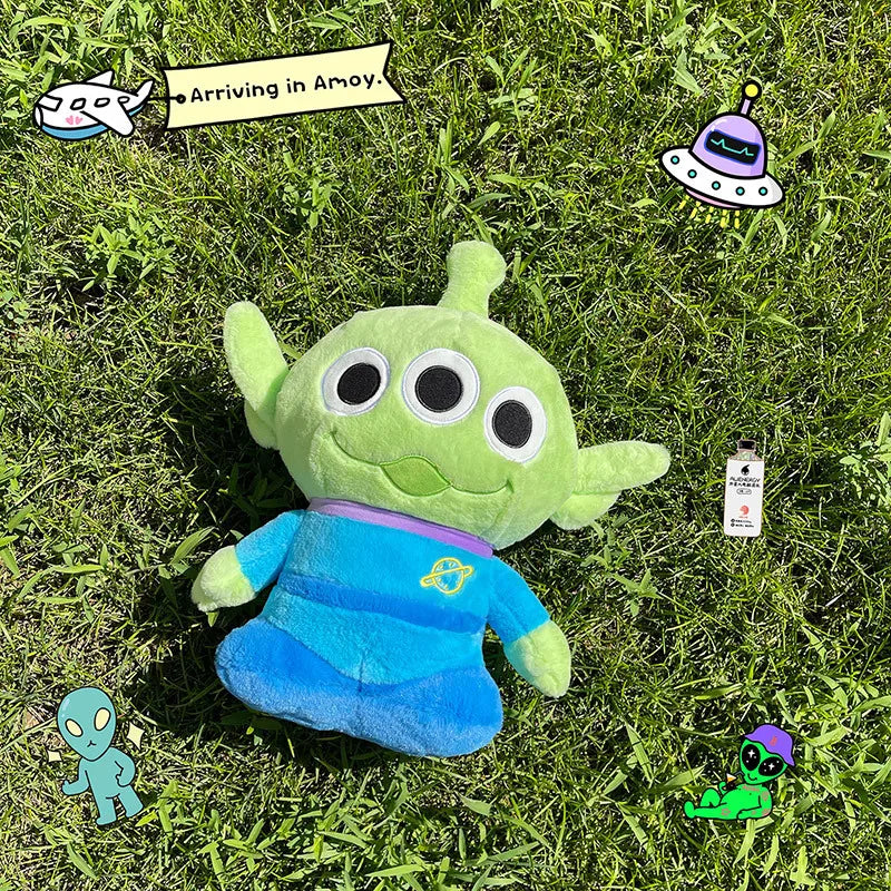 Disney Three Eyed Monster Plush Toy Anime Story Alien Character Model Three Eyed Monster Doll Cute Christmas Birthday Gift