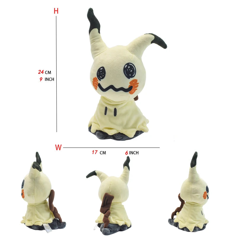 Mimikyu Plush Toys Collectible Soft Plushies Cos Mimikyu Stuffed Animal Cute Cartoon Character Dolls All Star Collection Gifts